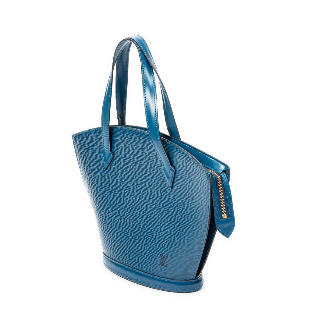Handbag St-Jacques PM Blue Epi