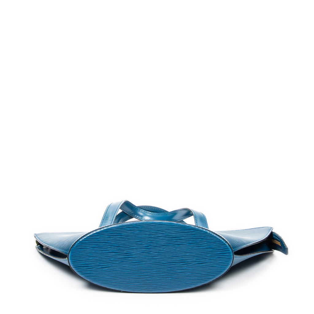 Handbag St-Jacques PM Blue Epi