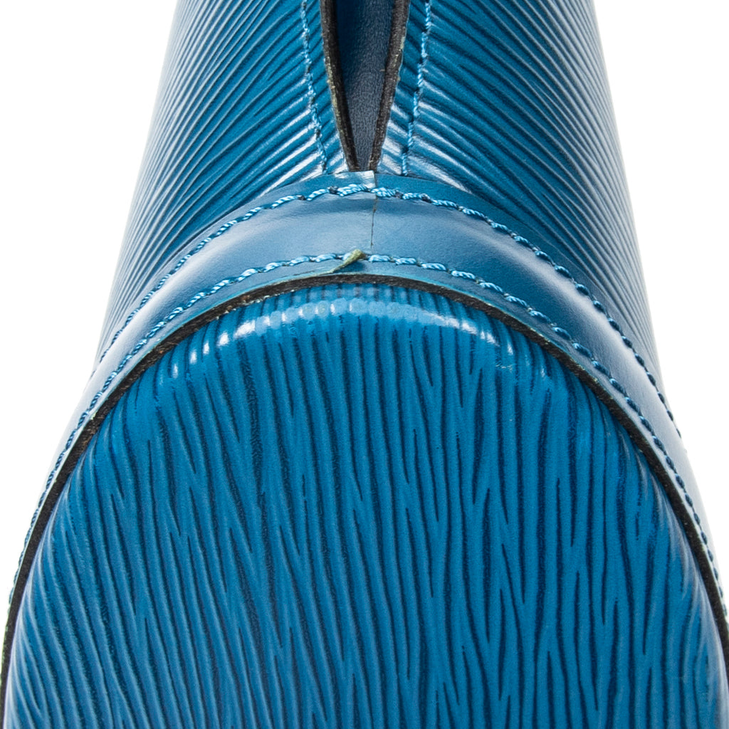 Handbag St-Jacques PM Blue Epi
