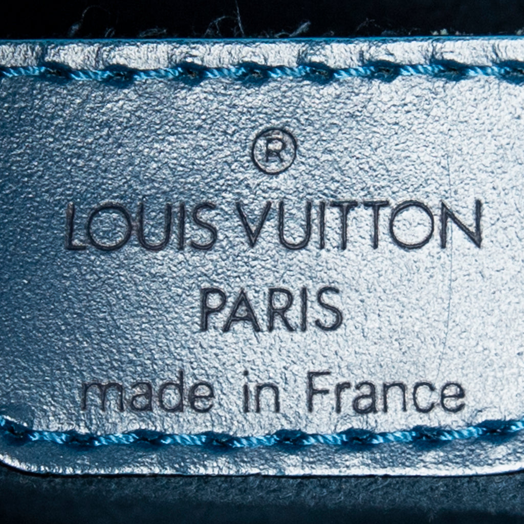Handbag St-Jacques PM Blue Epi