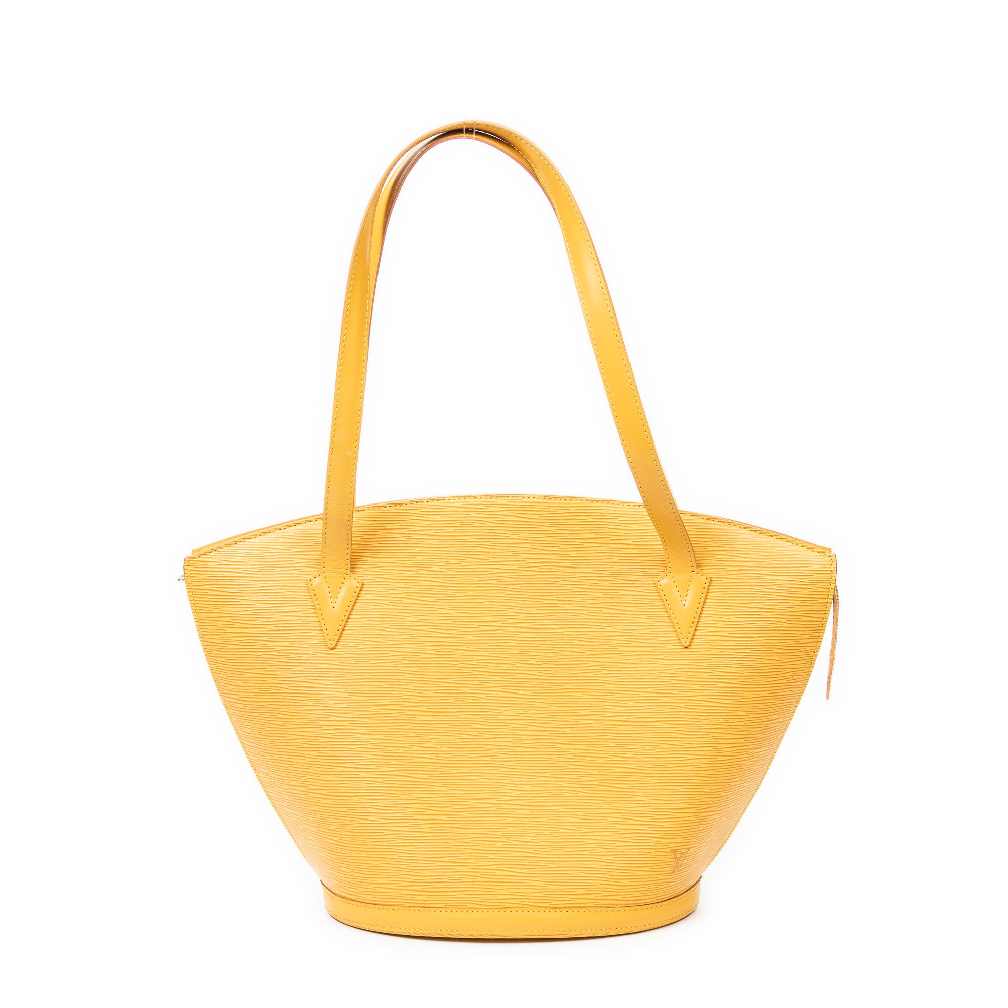 Shoulder Bag St-Jacques Shopping GM Yellow Epi