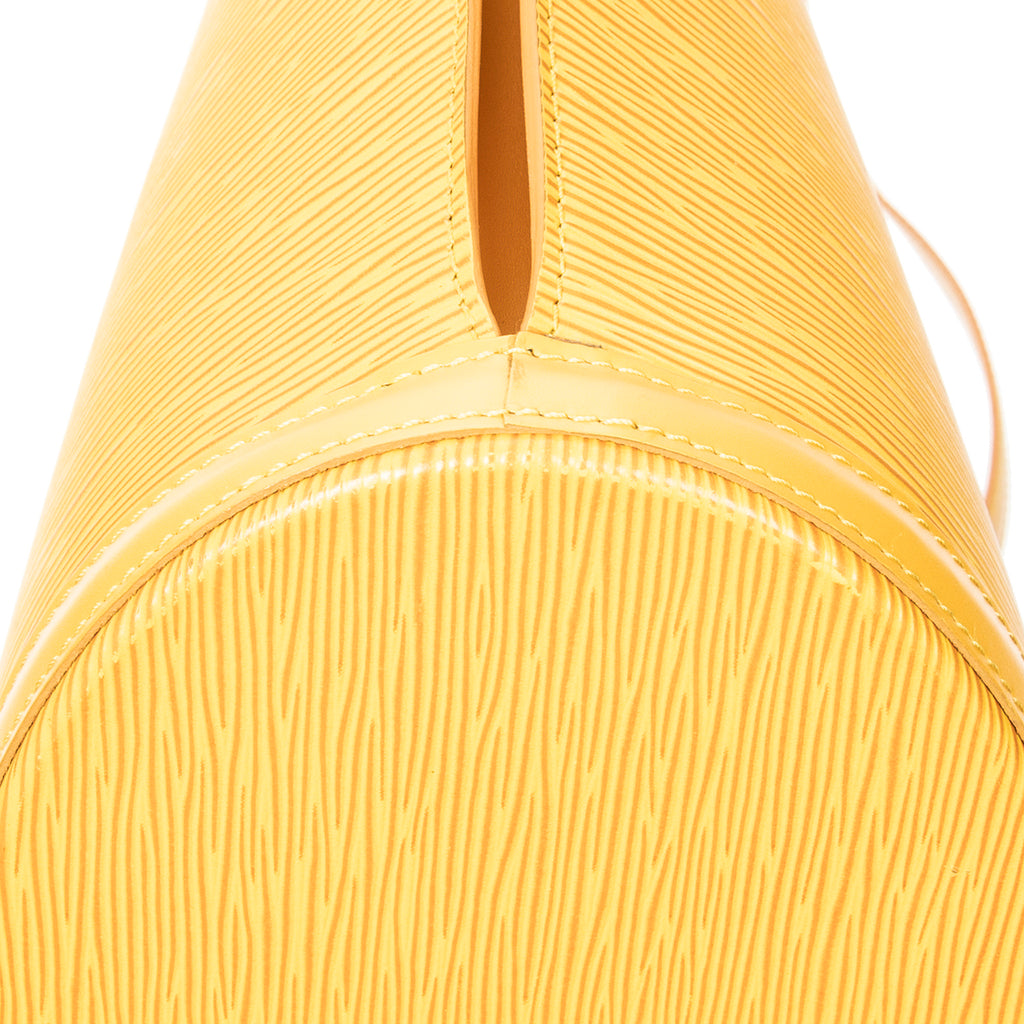 Shoulder Bag St-Jacques Shopping GM Yellow Epi