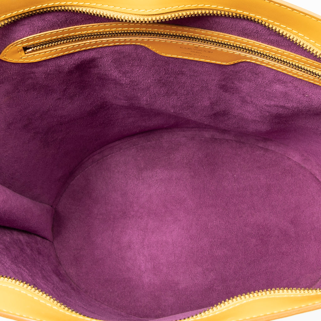 Shoulder Bag St-Jacques Shopping GM Yellow Epi