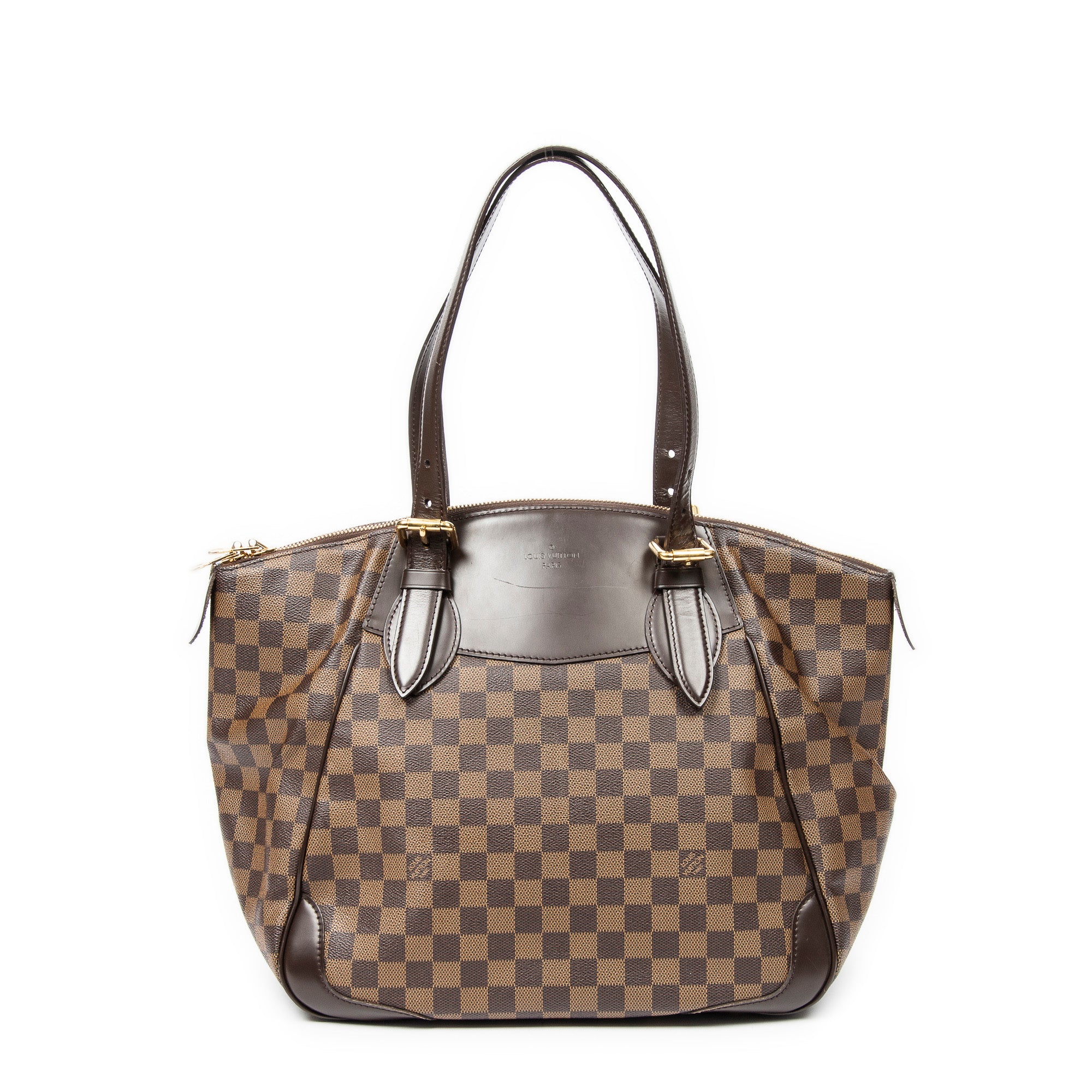 Shoulder Bag Verona GM Brown Damier Ebene