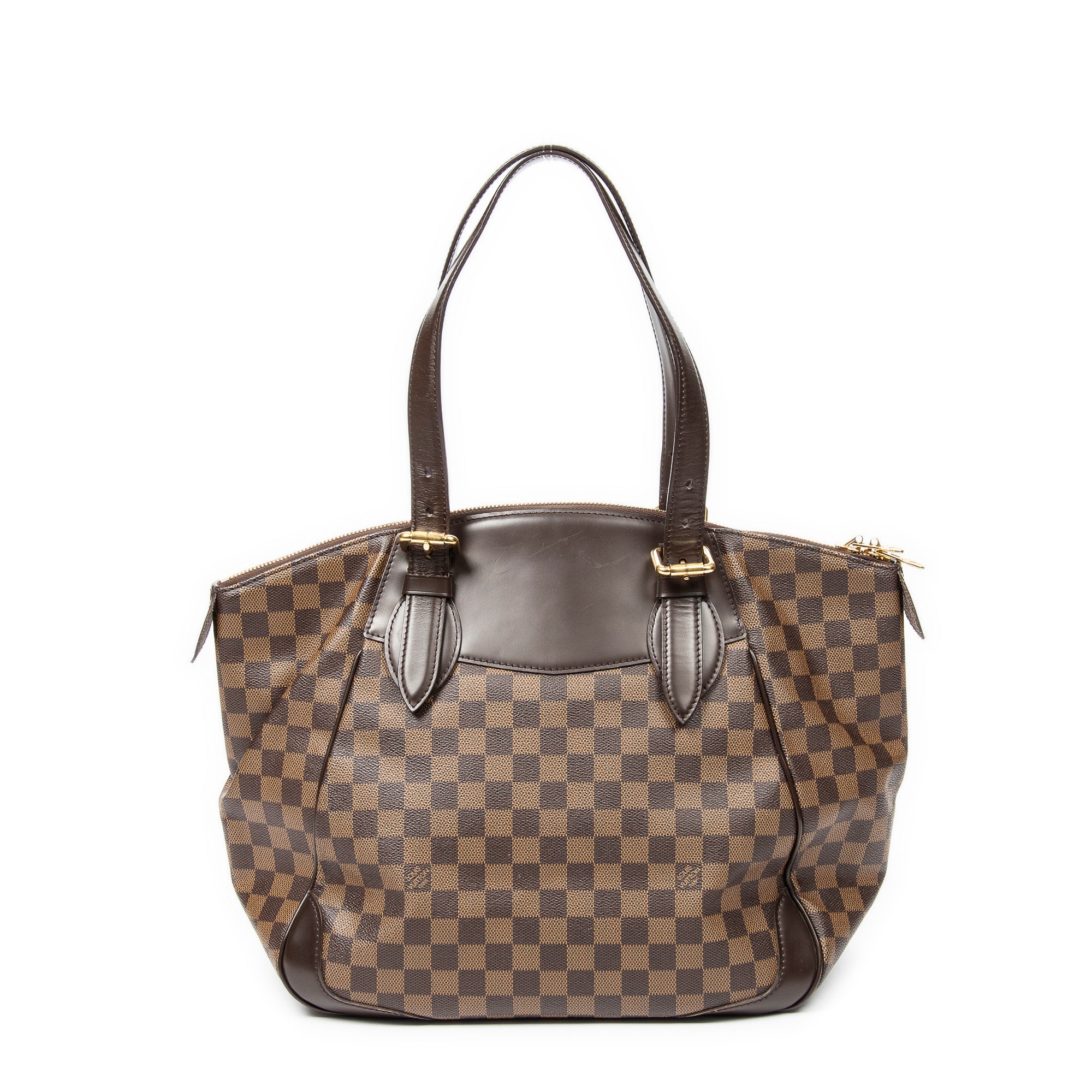 Shoulder Bag Verona GM Brown Damier Ebene