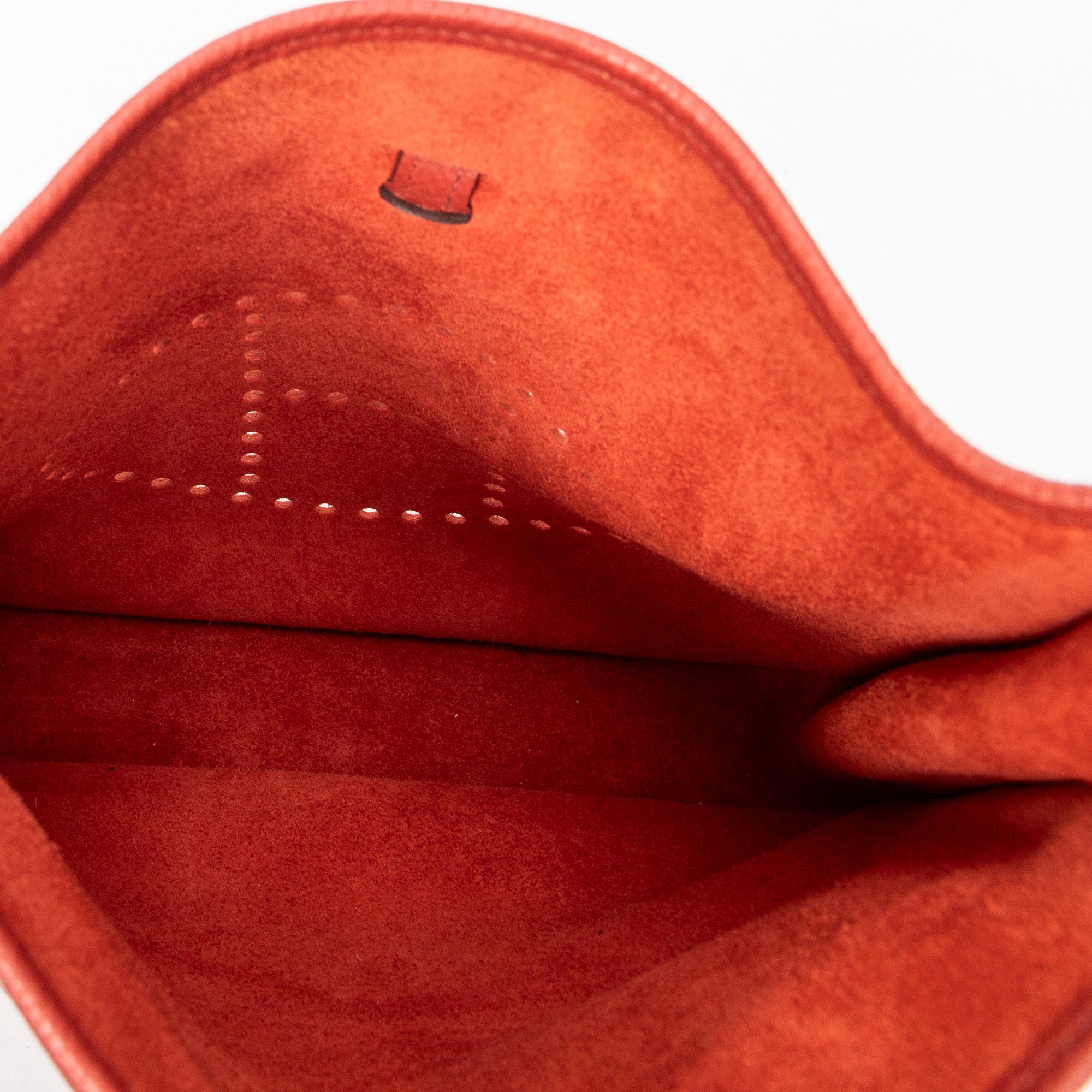 Shoulder Bag Evelyne III PM Sanguine Clemence Leather