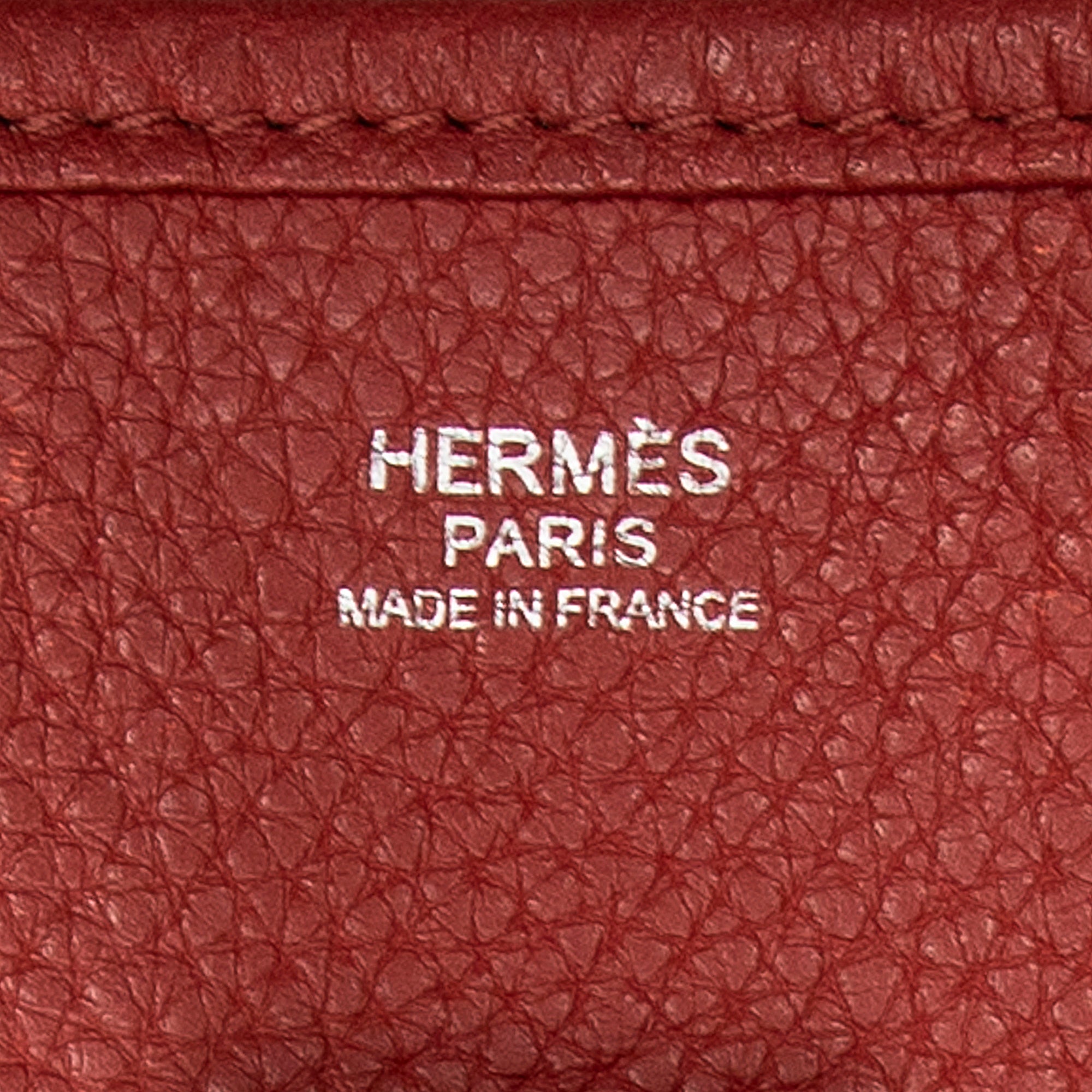 Shoulder Bag Evelyne III PM Sanguine Clemence Leather
