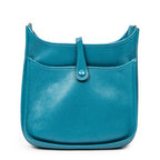 Shoulder Bag Evelyne III PM Blue Izmir Clemence Leather