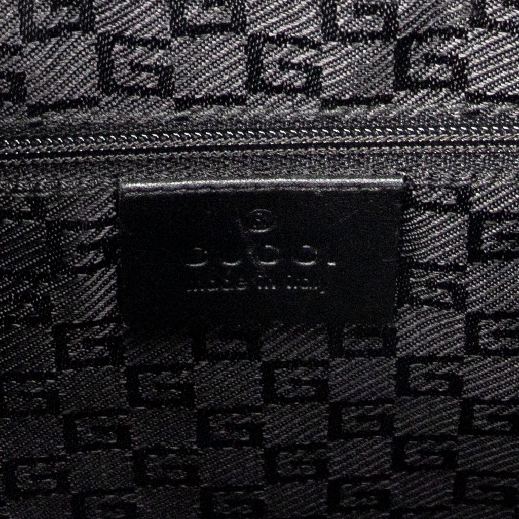 Shoulder Bag Vintage G Logo Hobo Black Canvas