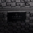 Shoulder Bag Vintage G Logo Hobo Black Canvas