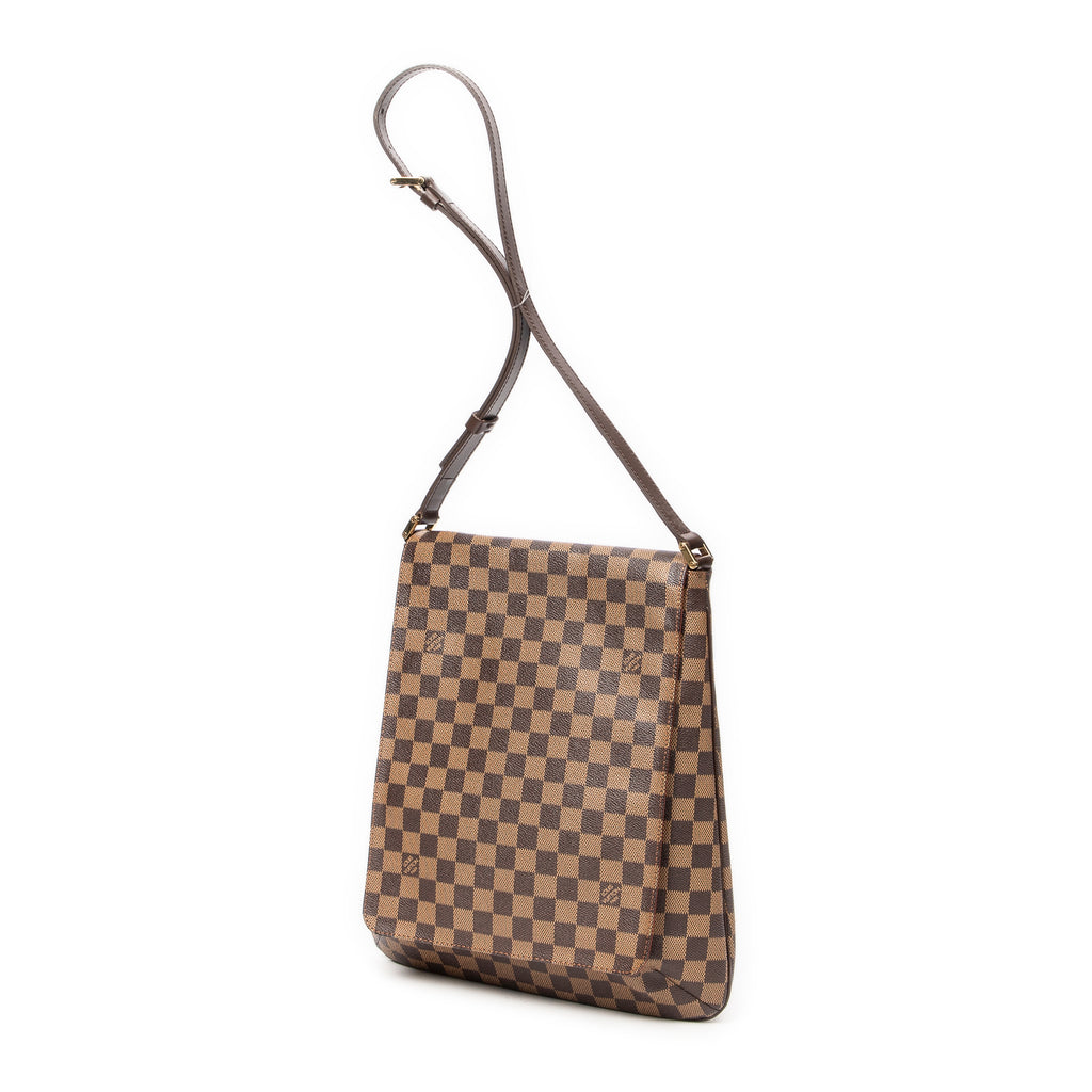 Shoulder Bag Musette Brown Damier Ebene