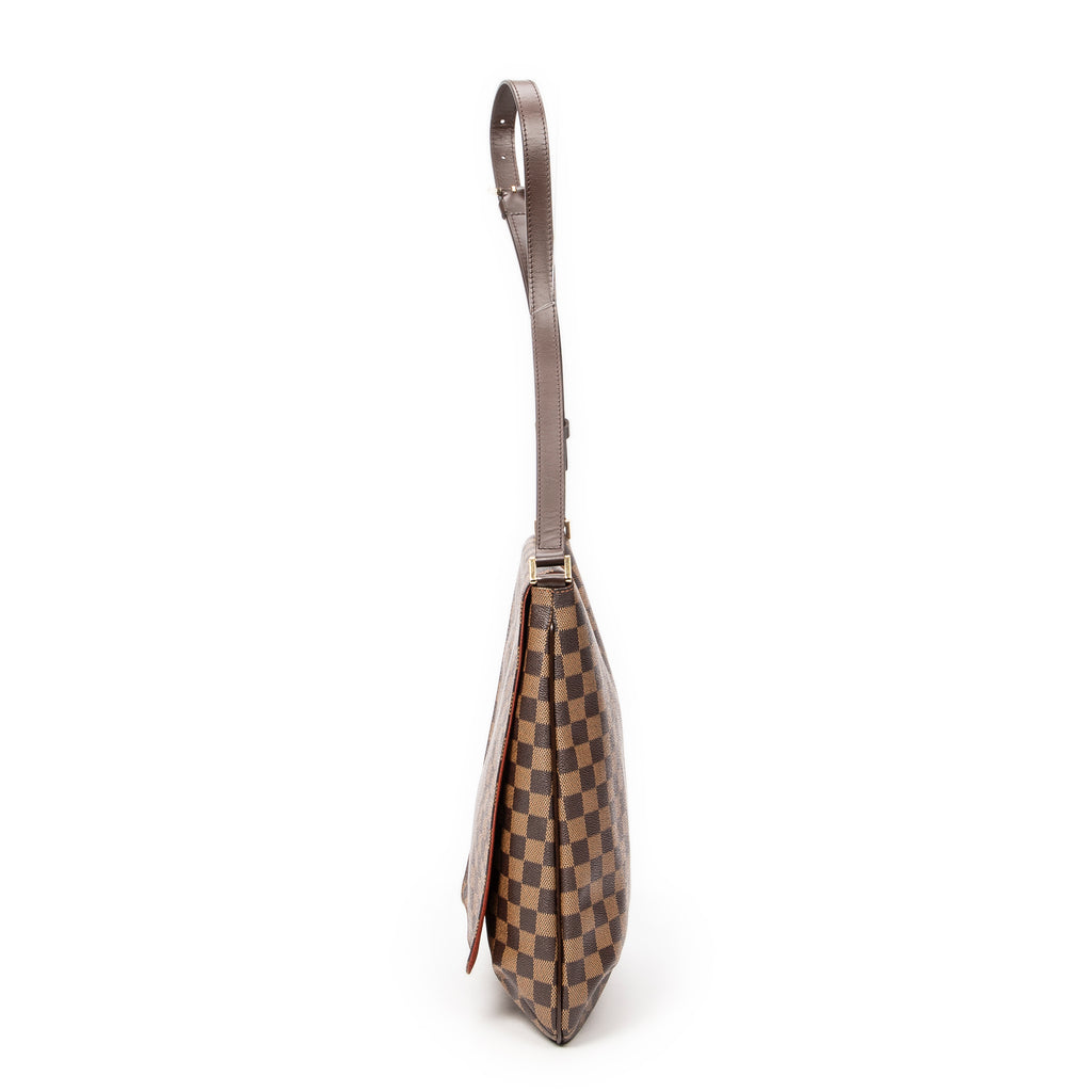 Shoulder Bag Musette Brown Damier Ebene