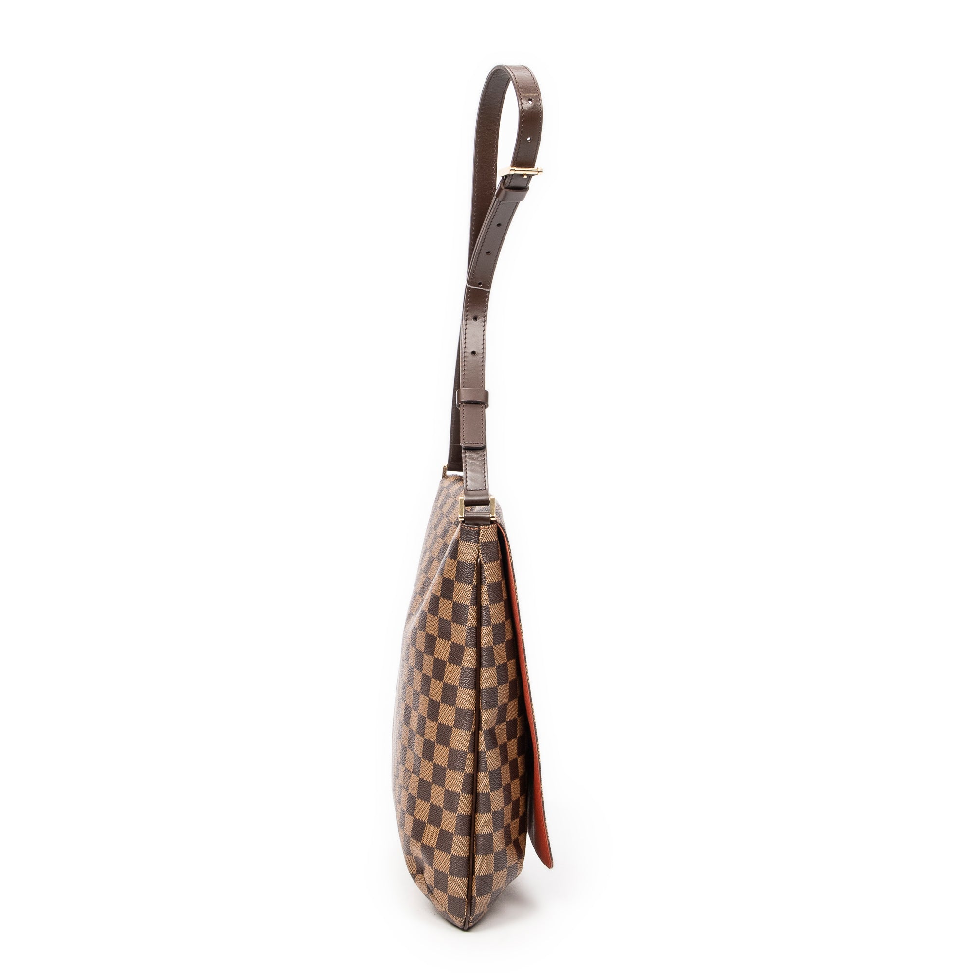 Shoulder Bag Musette Brown Damier Ebene