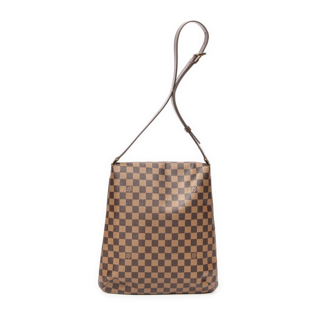 Shoulder Bag Musette Brown Damier Ebene