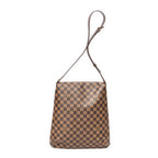 Shoulder Bag Musette Brown Damier Ebene