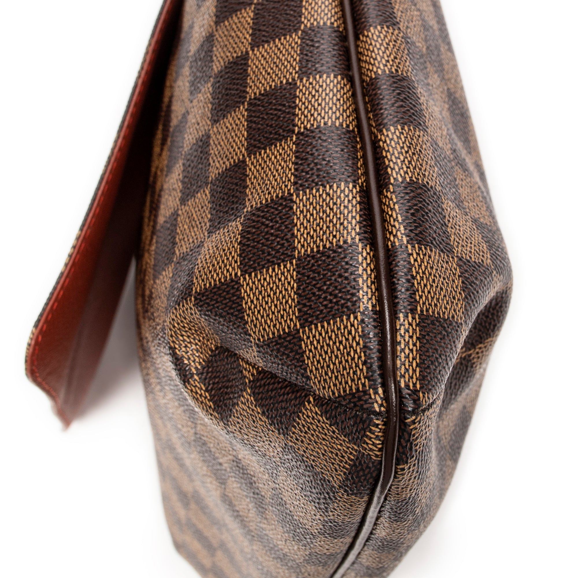 Shoulder Bag Musette Brown Damier Ebene