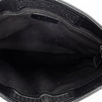 Shoulder Bag Small Flat Messenger Black Guccissima Leather