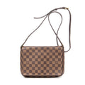 Shoulder Bag Musette Tango Long Strap Brown Damier Ebene