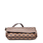 Shoulder Bag Musette Tango Long Strap Brown Damier Ebene