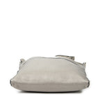 Handbag Selleria Crossbody Grey Grained Leather