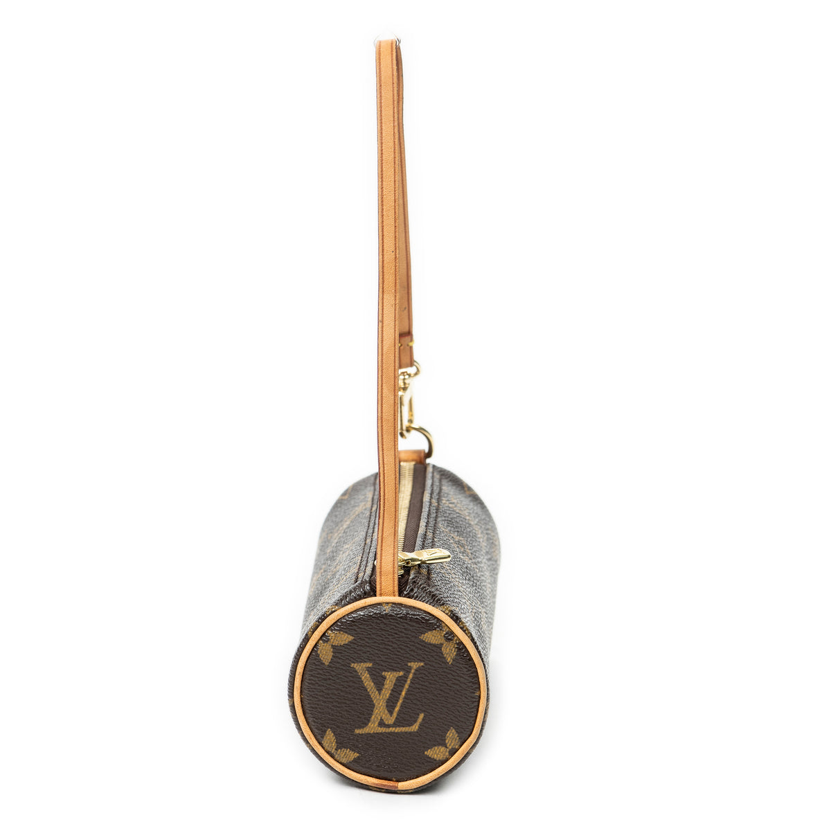 Pouch Papillon Pouch Brown Monogram Canvas