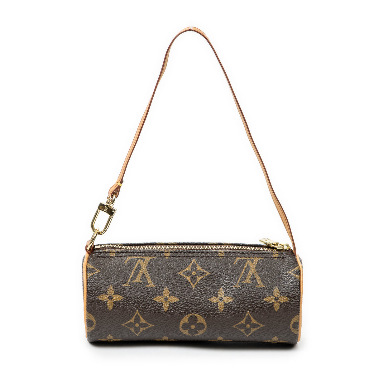 Pouch Papillon Pouch Brown Monogram Canvas