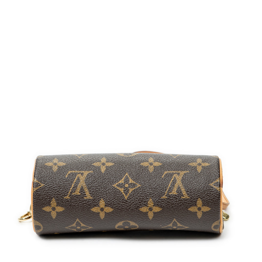 Pouch Papillon Pouch Brown Monogram Canvas