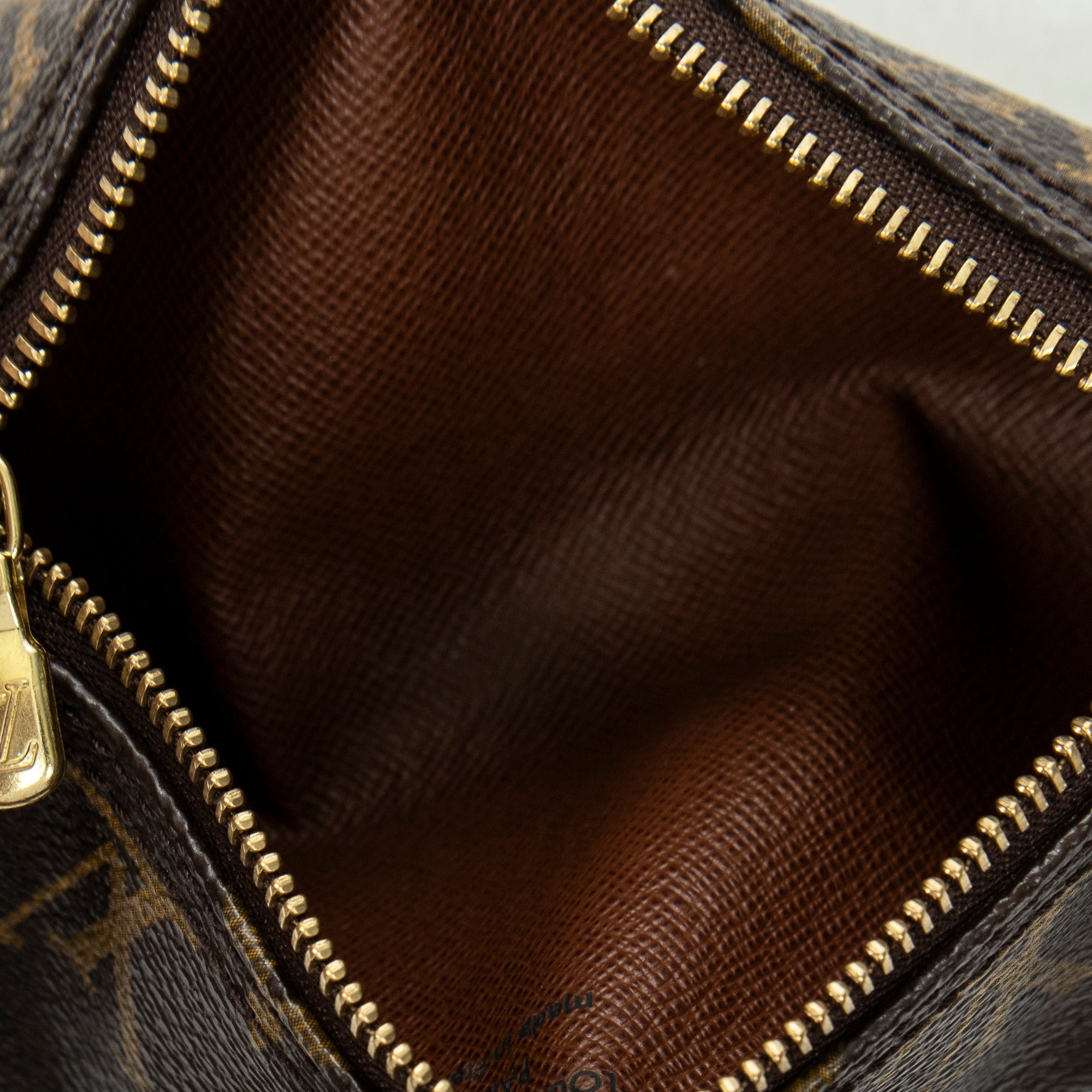 Pouch Papillon Pouch Brown Monogram Canvas