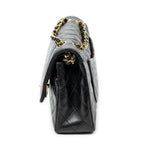 Shoulder bag Classic Double Flap 26 Black Quilted Lambskin Leather