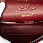 Shoulder bag Classic Double Flap 26 Black Quilted Lambskin Leather