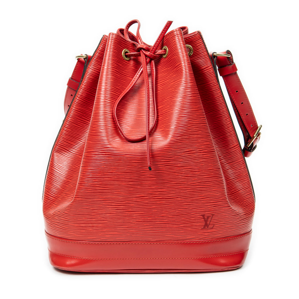 Shoulder bag Noe GM Red Epi