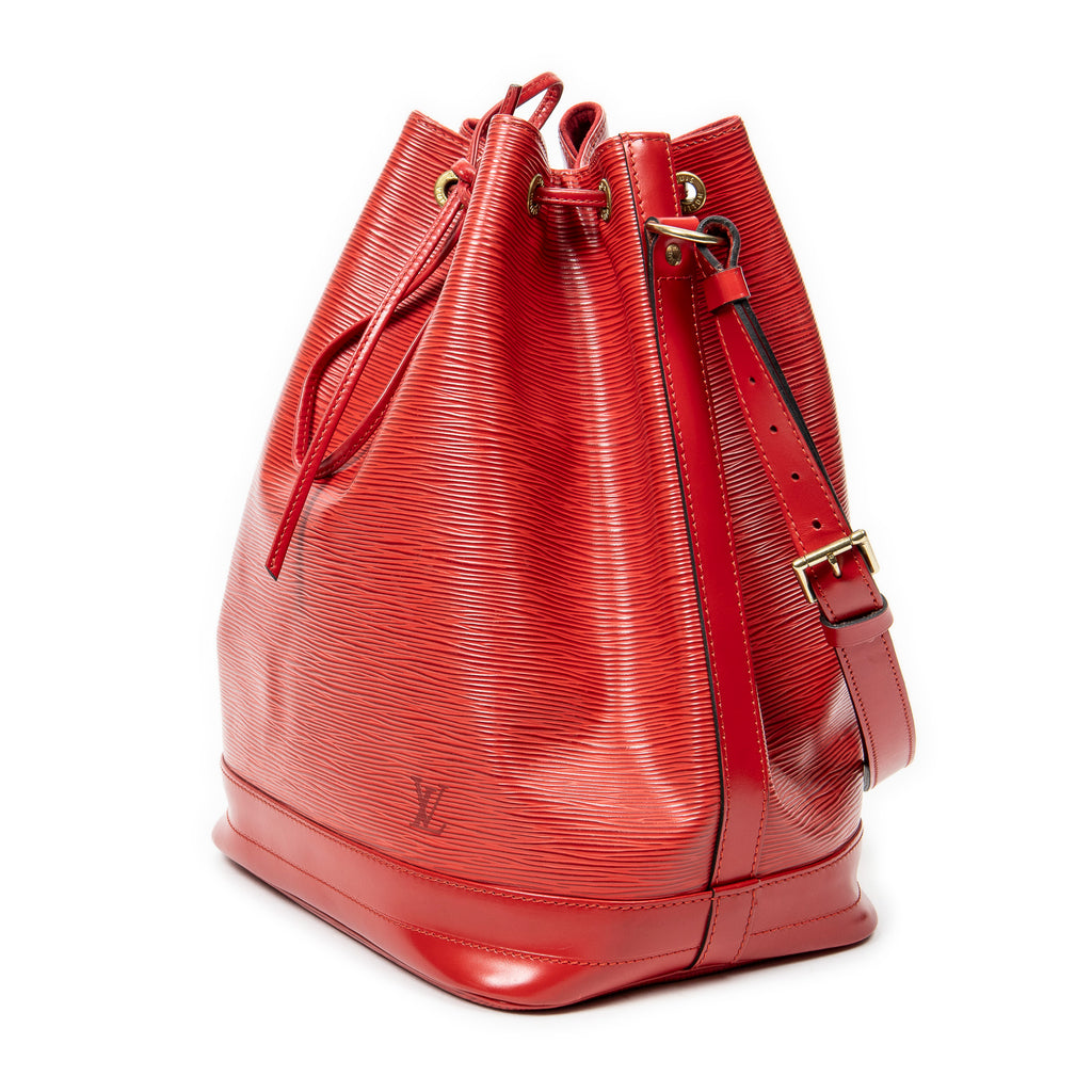 Shoulder bag Noe GM Red Epi