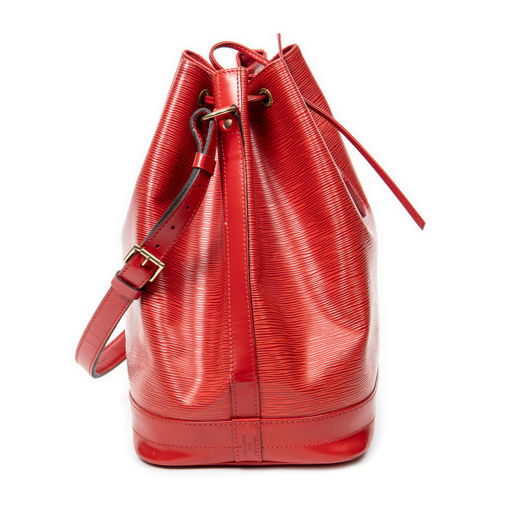 Shoulder bag Noe GM Red Epi