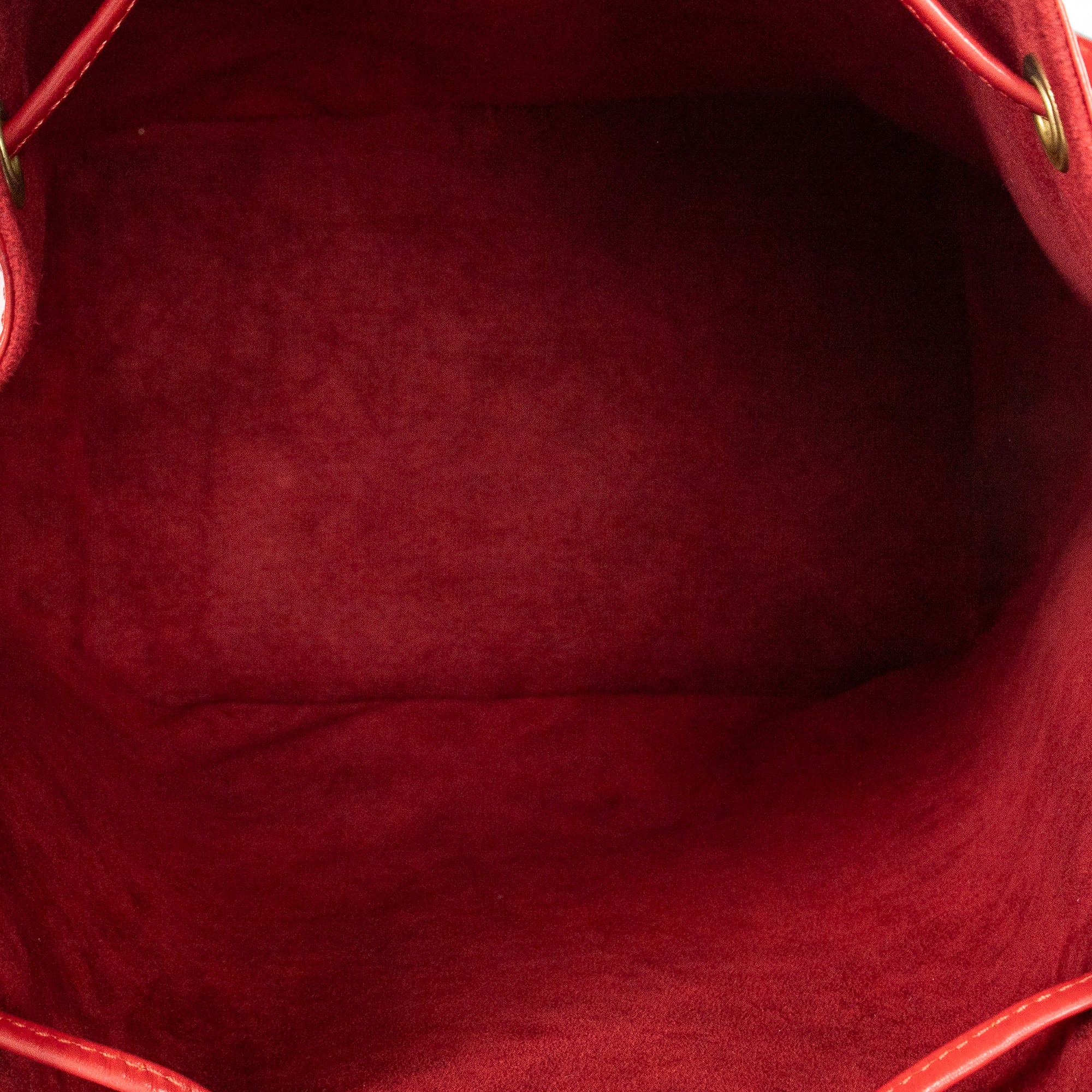 Shoulder bag Noe GM Red Epi