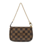 Pouch Mini Pochette Accessoires Brown Damier Ebene
