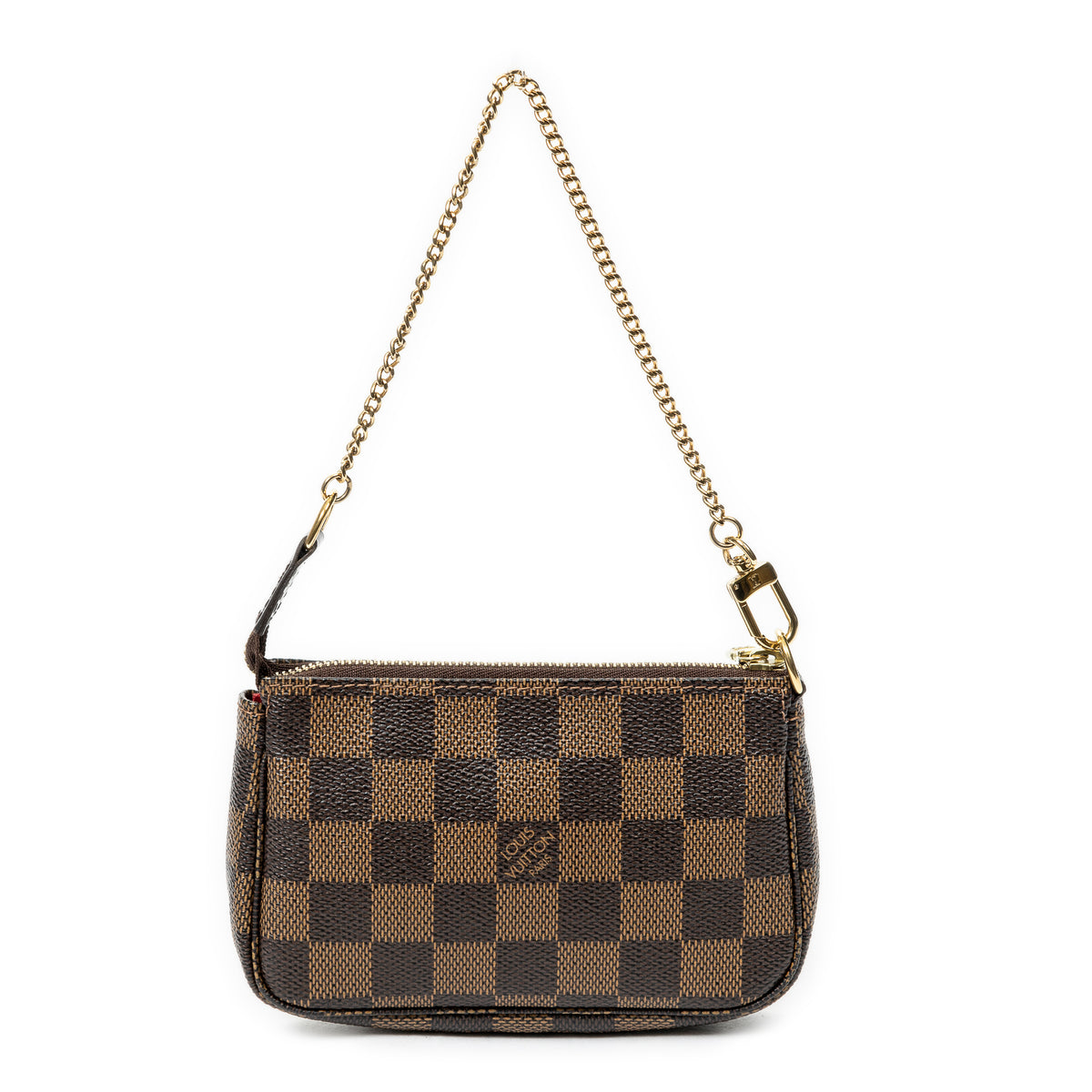 Pouch Mini Pochette Accessoires Brown Damier Ebene