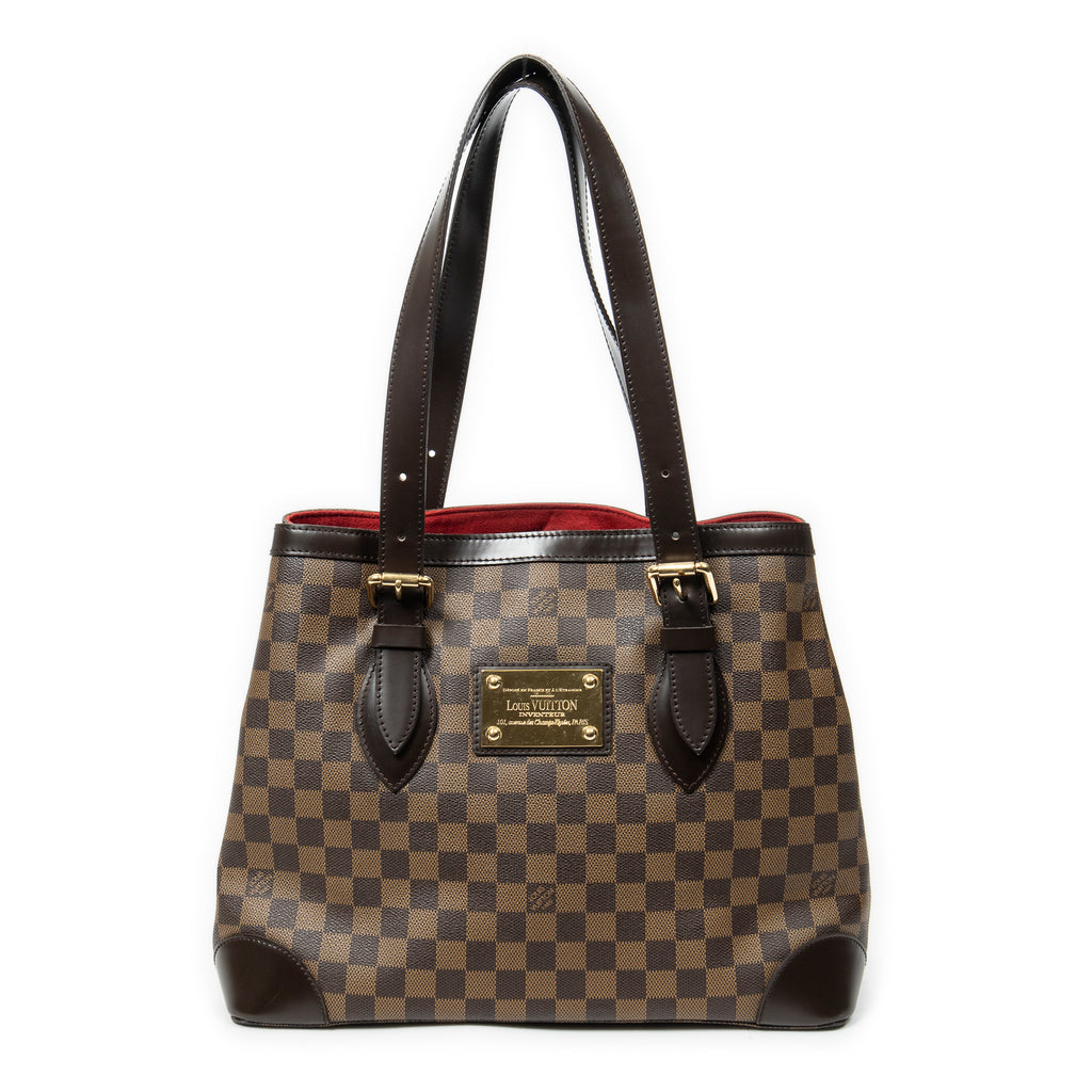 Bolso de hombro Hampstead MM Damier Ebene marrón