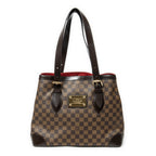 Bolso de hombro Hampstead MM Damier Ebene marrón