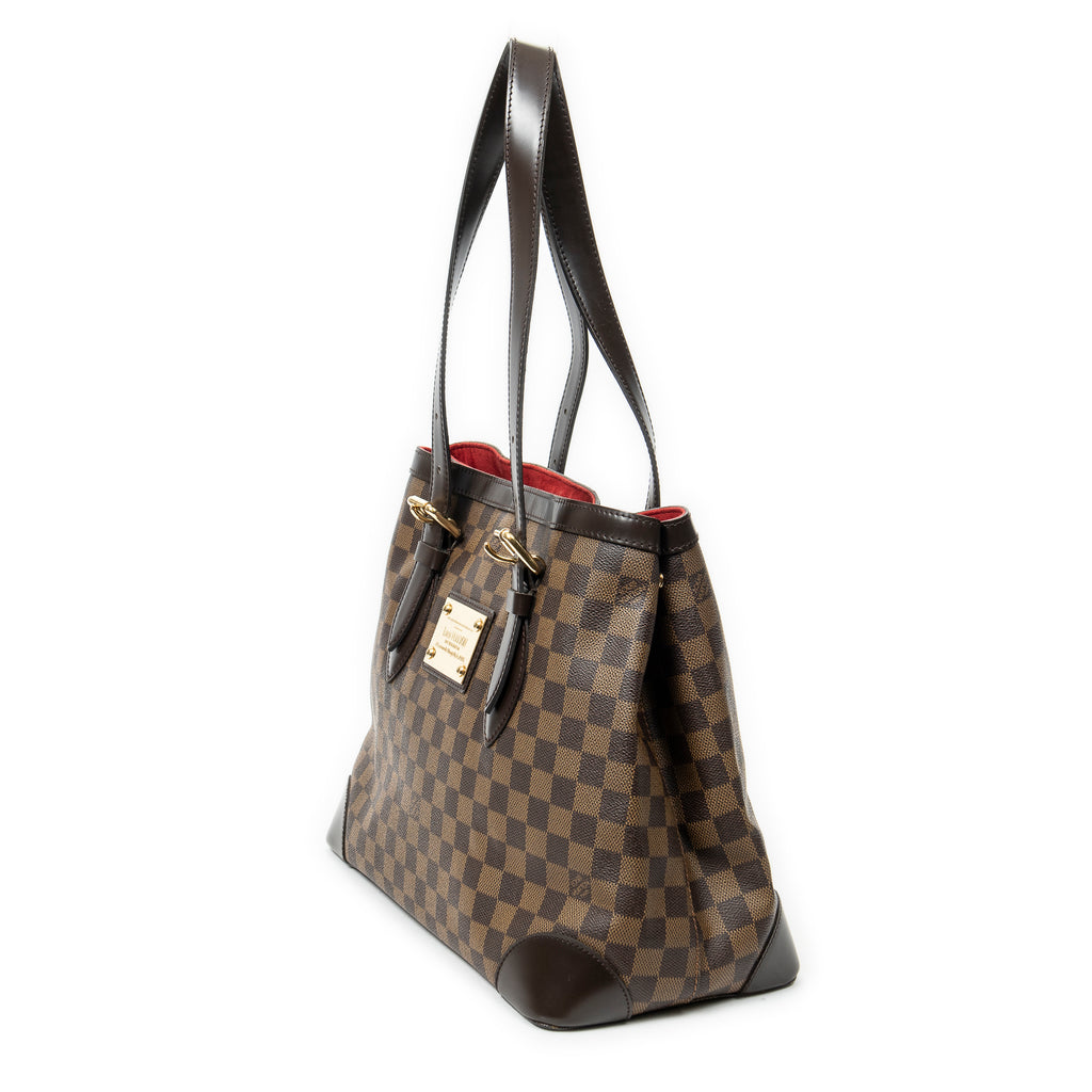 Bolso de hombro Hampstead MM Damier Ebene marrón