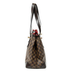 Bolso de hombro Hampstead MM Damier Ebene marrón