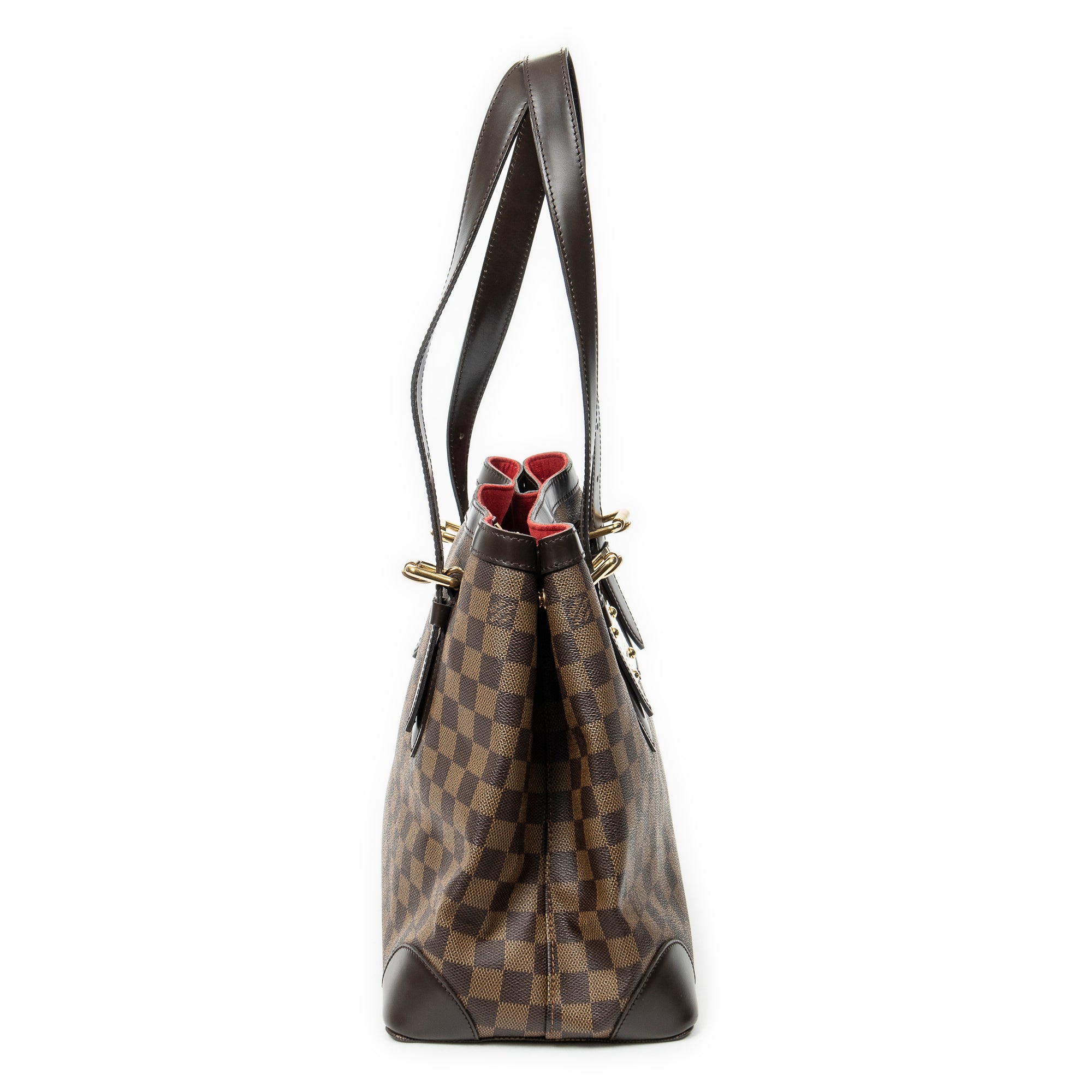 Bolso de hombro Hampstead MM Damier Ebene marrón