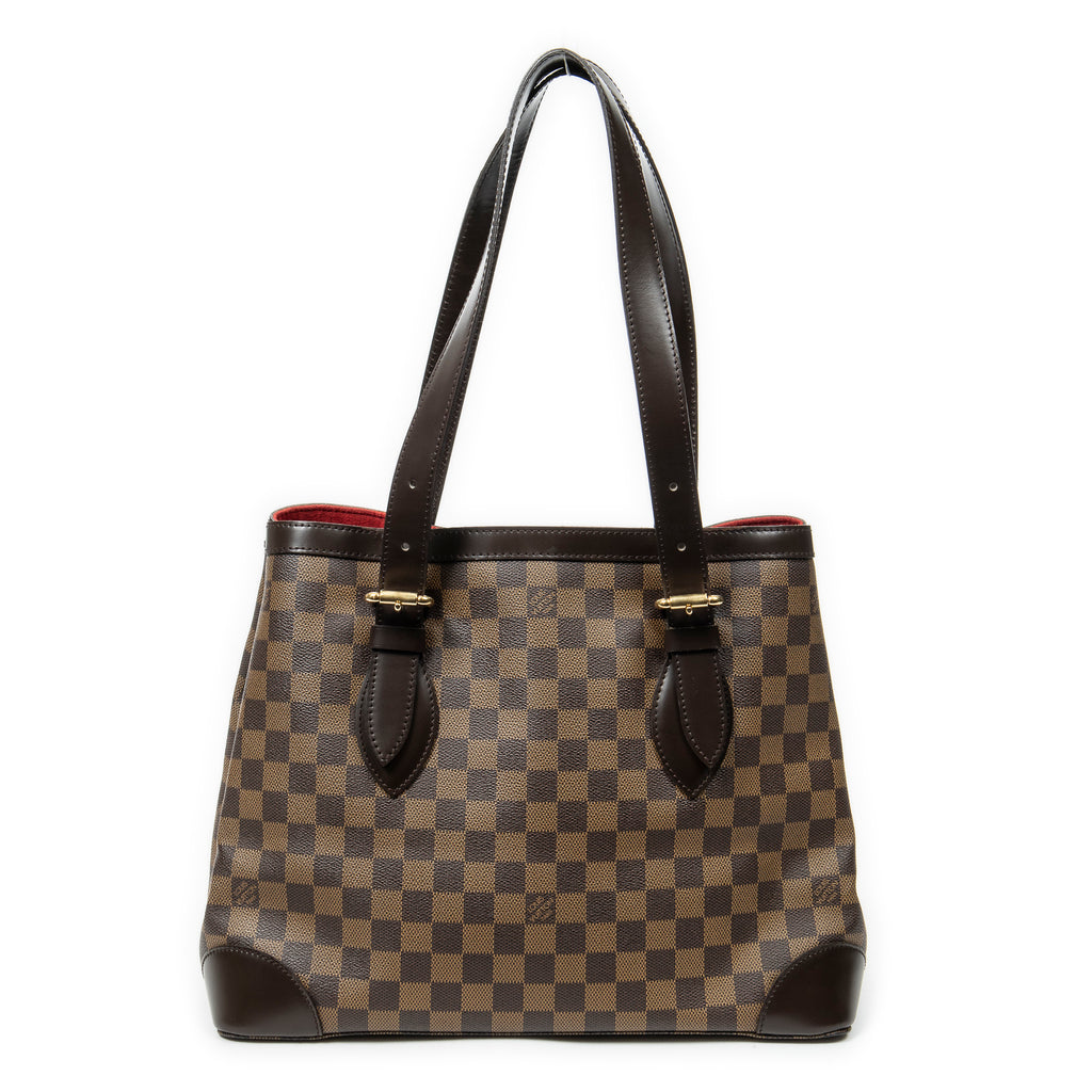 Bolso de hombro Hampstead MM Damier Ebene marrón
