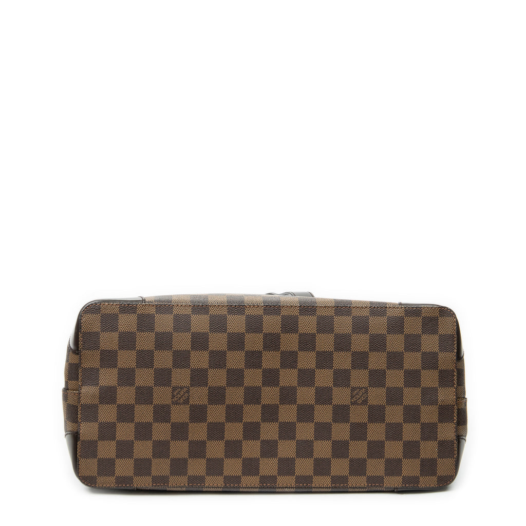 Bolso de hombro Hampstead MM Damier Ebene marrón