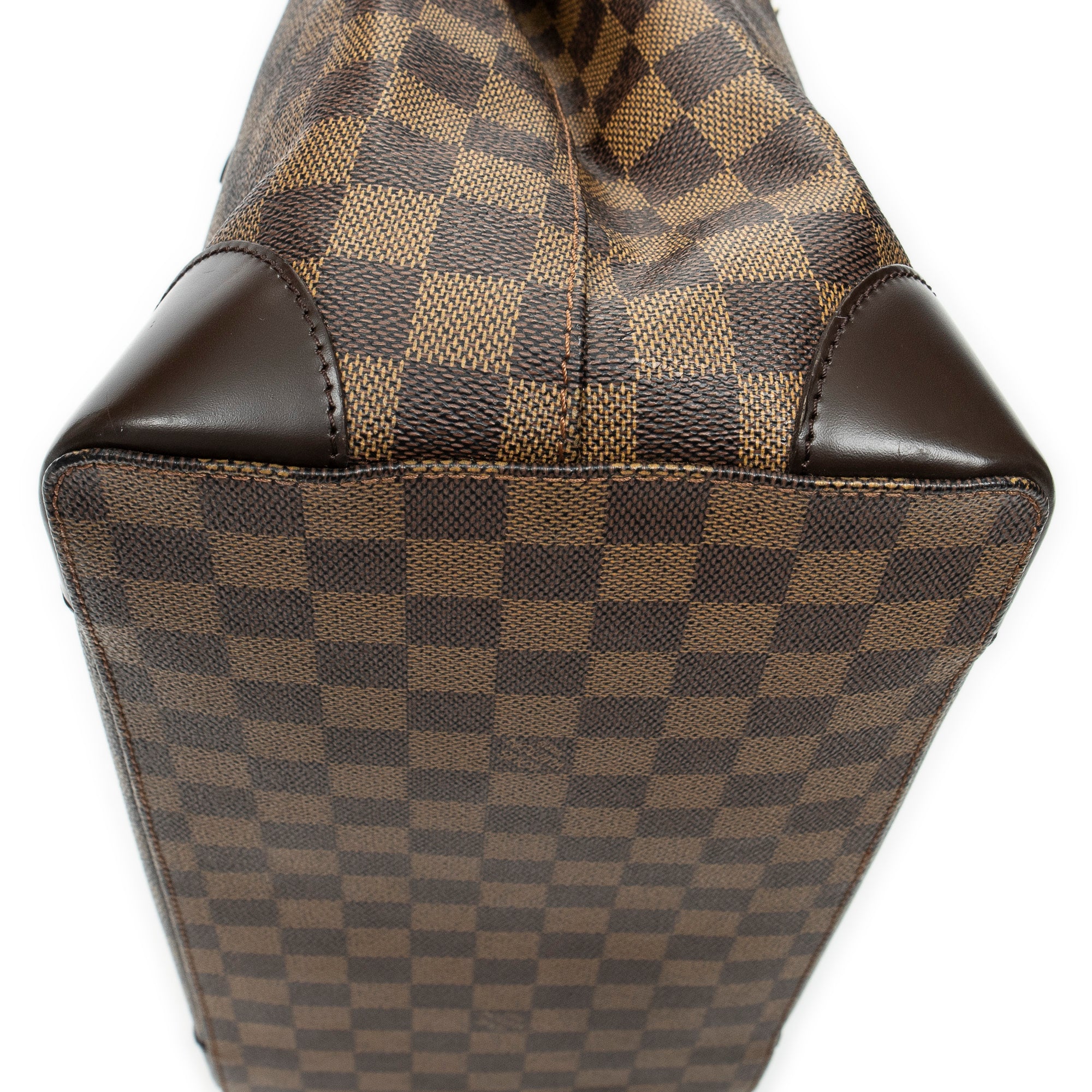 Bolso de hombro Hampstead MM Damier Ebene marrón