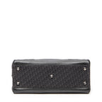 Handbag Street Chic Top Handle Black Diorissimo Canvas