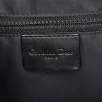 Handbag Street Chic Top Handle Black Diorissimo Canvas
