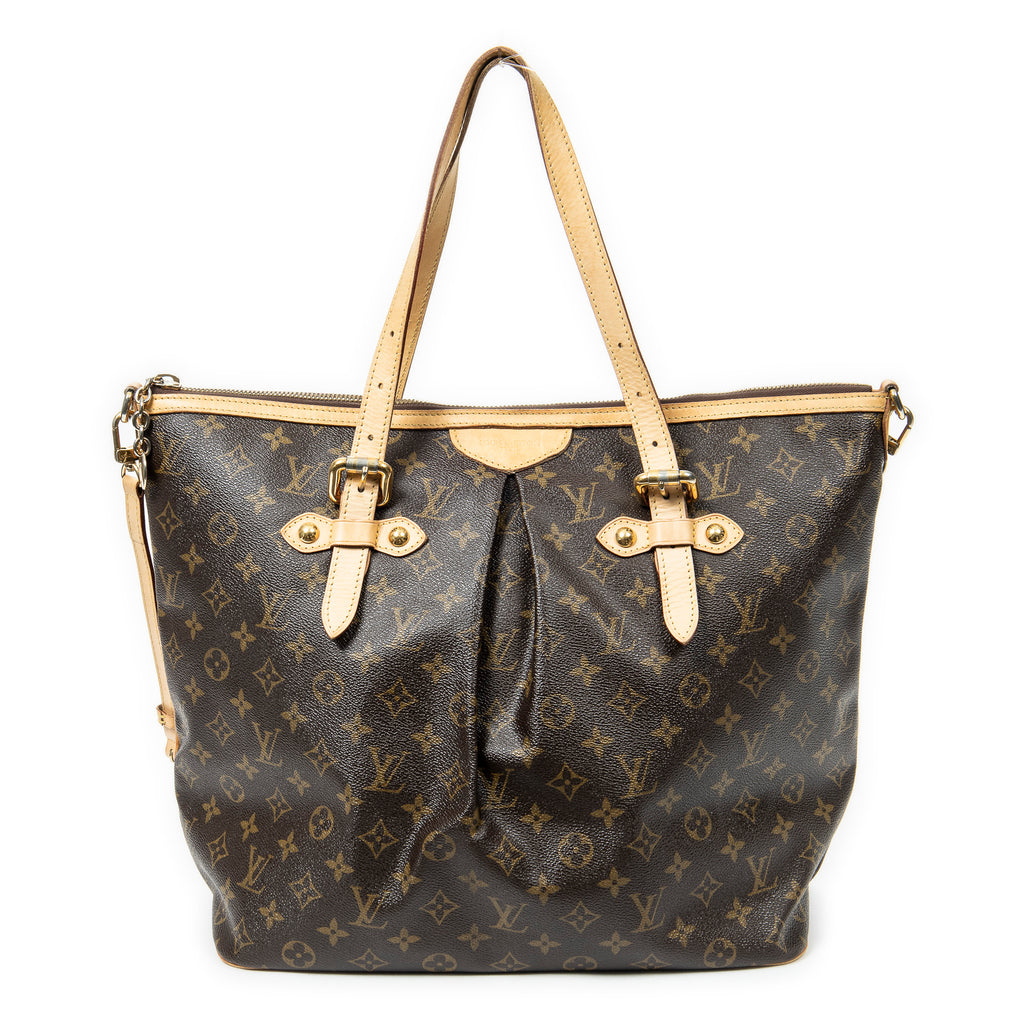 Shoulder bag Palermo GM Brown Monogram Canvas