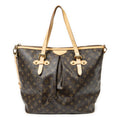 Shoulder bag Palermo GM Brown Monogram Canvas