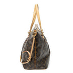 Shoulder bag Palermo GM Brown Monogram Canvas