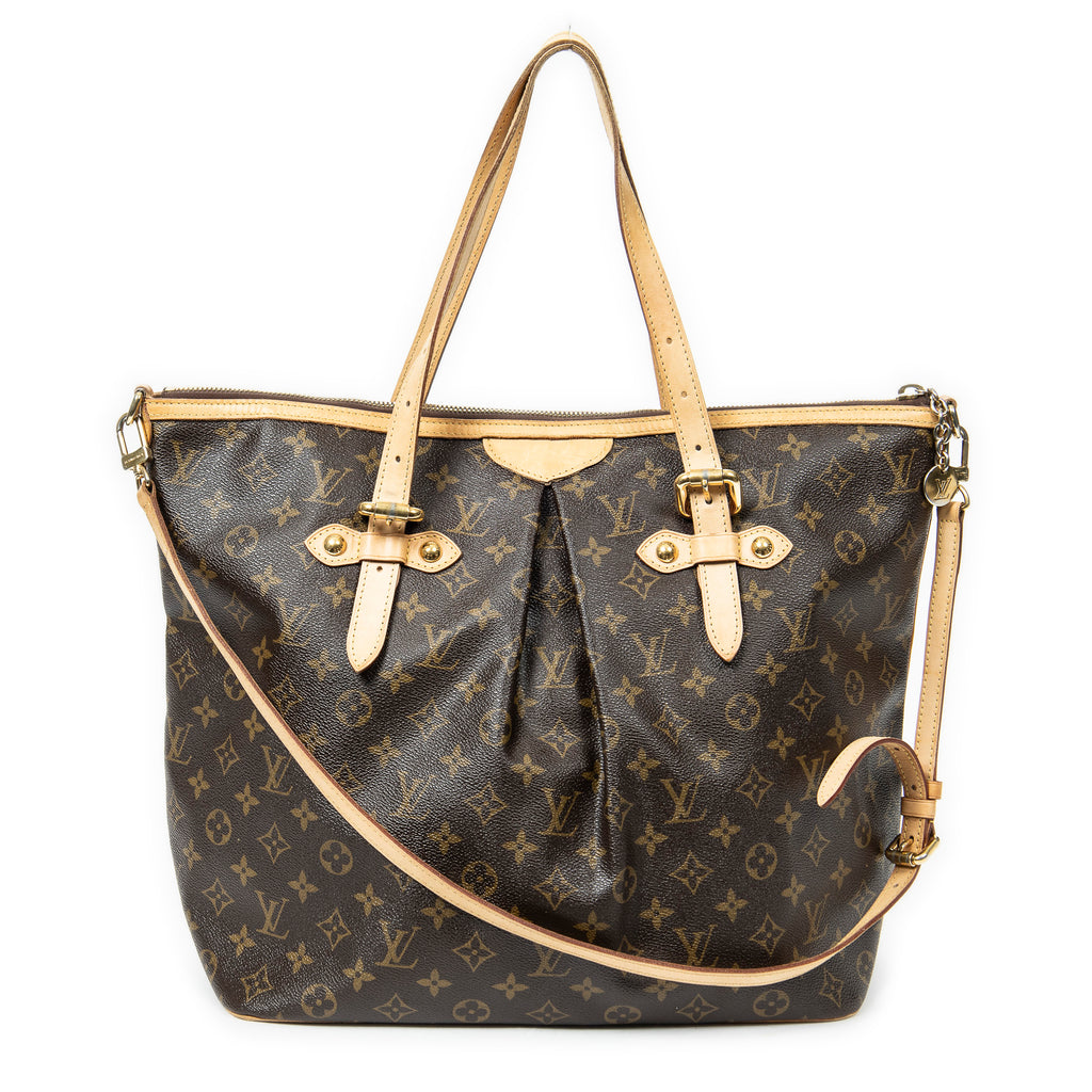 Shoulder bag Palermo GM Brown Monogram Canvas
